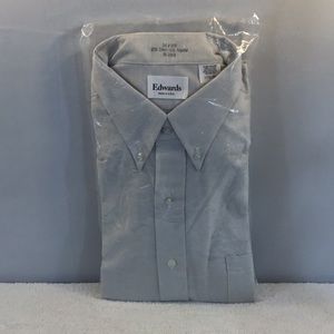 EDWARDS LONG SLEEVE DRESS SHIRT-NWOT